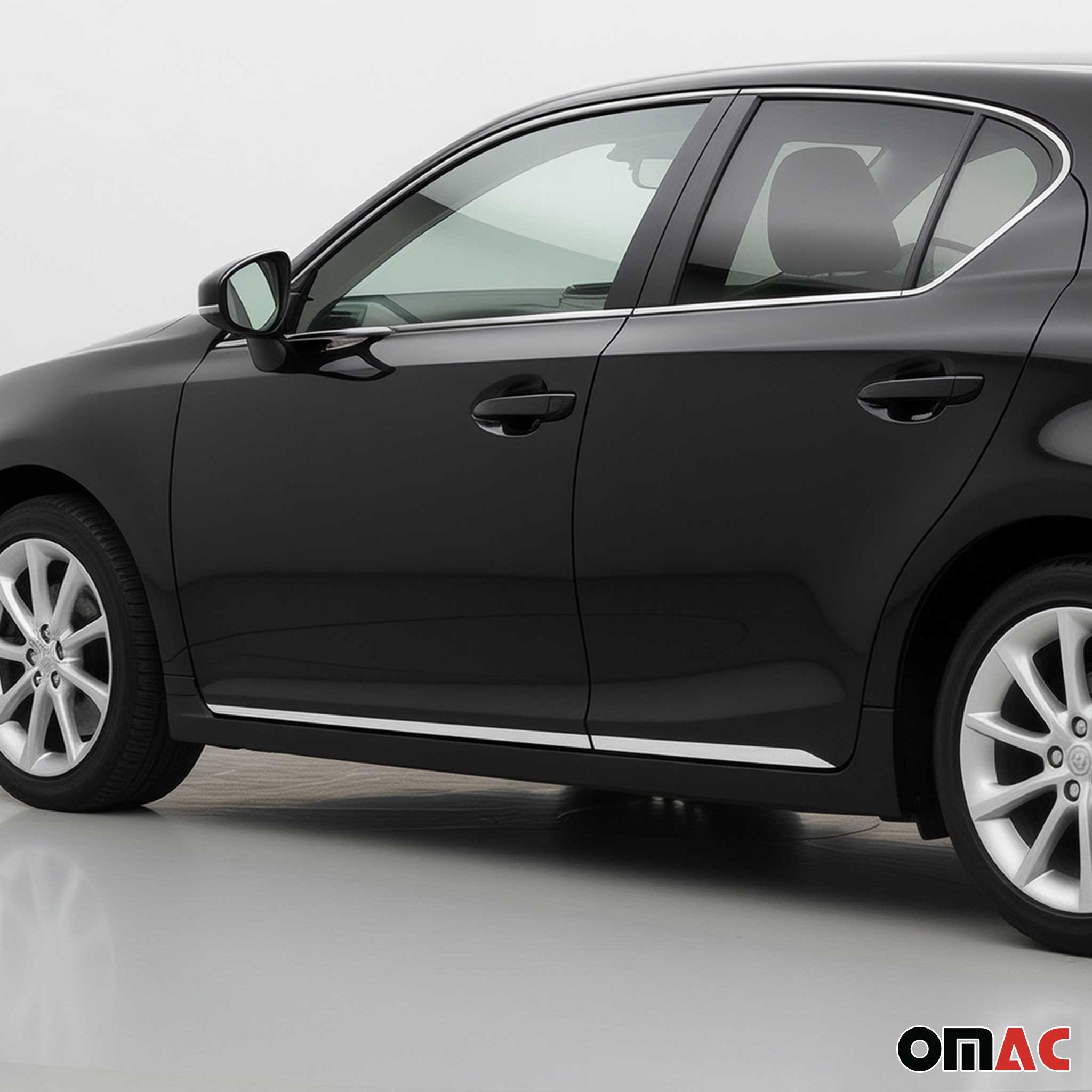 Seitentürleiste Türleisten Türschutzleisten für Lexus GS 2012-2018 Edelstahl 4x