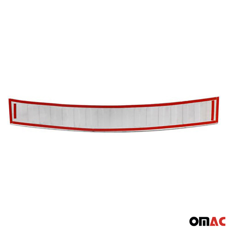 Ladekantenschutz Stoßstangenschutz für Volvo XC70 2013-2017 Edelstahl Silber