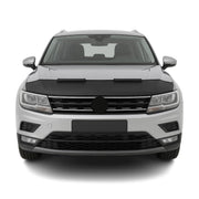 Haubenbra Steinschlagschutz Bonnet Bra für VW Tiguan 2016-2024 Schwarz Halb