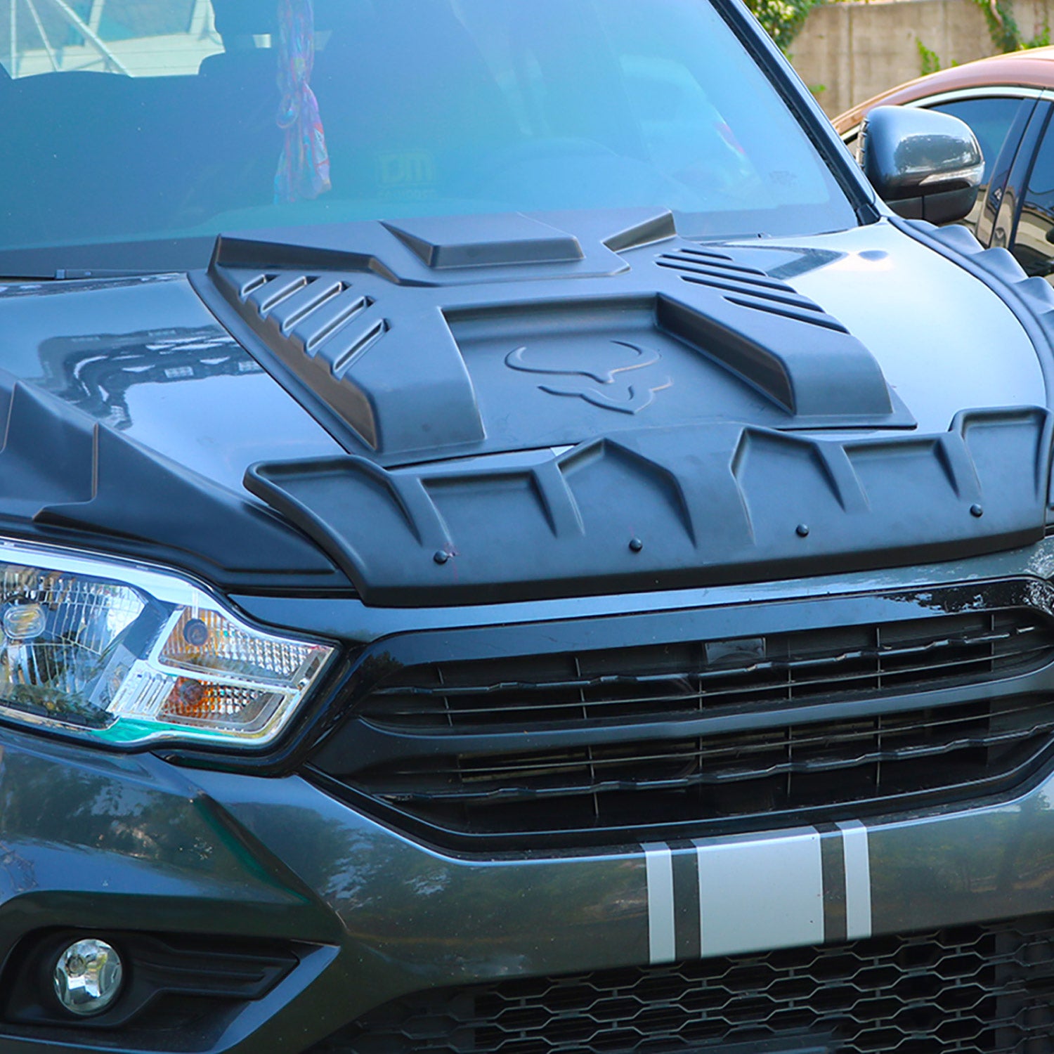 Motorhaube Deflektor Insekten Steinschlagschutz für Ssangyong Musso 2018-2026 3x