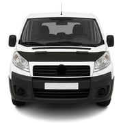 Haubenbra Steinschlagschutz Bonnet Bra für Fiat Scudo 2007-2016 Schwarz Halb
