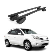 Dachträger Grundträger für Renault Koleos I 2011-2015 Facelift Alu Schwarz 2tlg