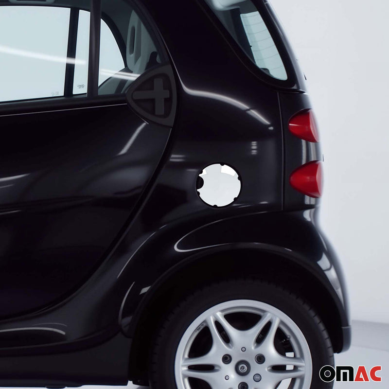 Tankdeckel Blenden Tankverschluss für Smart ForTwo 1998-2007 Edelstahl Chrom