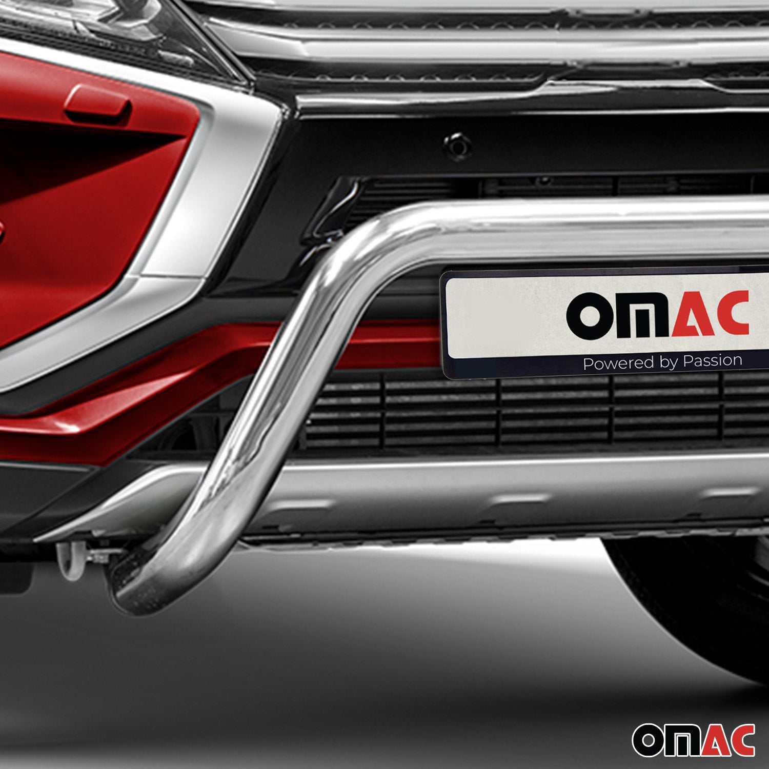 Frontbügel Frontschutzbügel für Mitsubishi Eclipse Cross 2018-2019 ABE Silber
