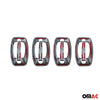Türgriff Blende Türgriffkappen für Fiat Ducato 2006-2024 4-Tür Chrom ABS 8x