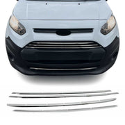 Kühlergrill Leisten Grillleisten für Ford Connect 2014-2019 Edelstahl Chrom 4x