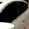 Fensterleisten Fensterrahmen für Hyundai IX35 2010-2024 Edelstahl Silber 10x