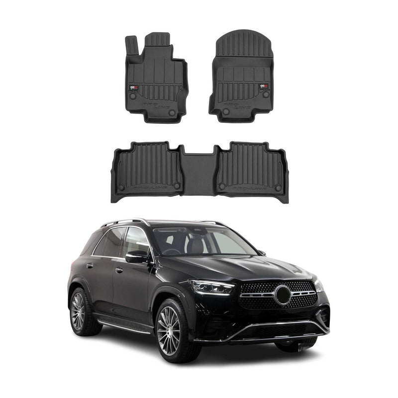 OMAC Gummi Fußmatten für Mercedes GLE Coupe C167 2020-2024 Premium TPE 3x