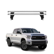 Menabo Dachträger für Toyota Tundra CrewMax mk2 2014-2021 FL 50kg Alu Silber 2x