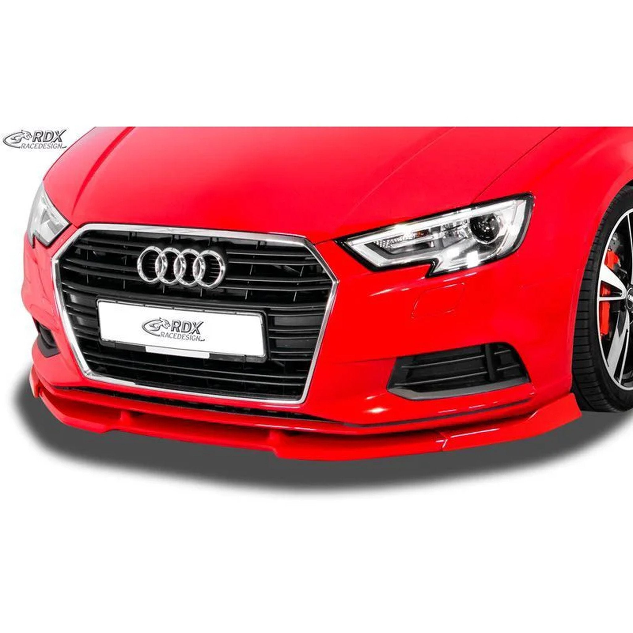 RDX Frontspoiler Vario-X für Audi A3 8V7 Cabrio Facelift 2016- Polyurethan TÜV