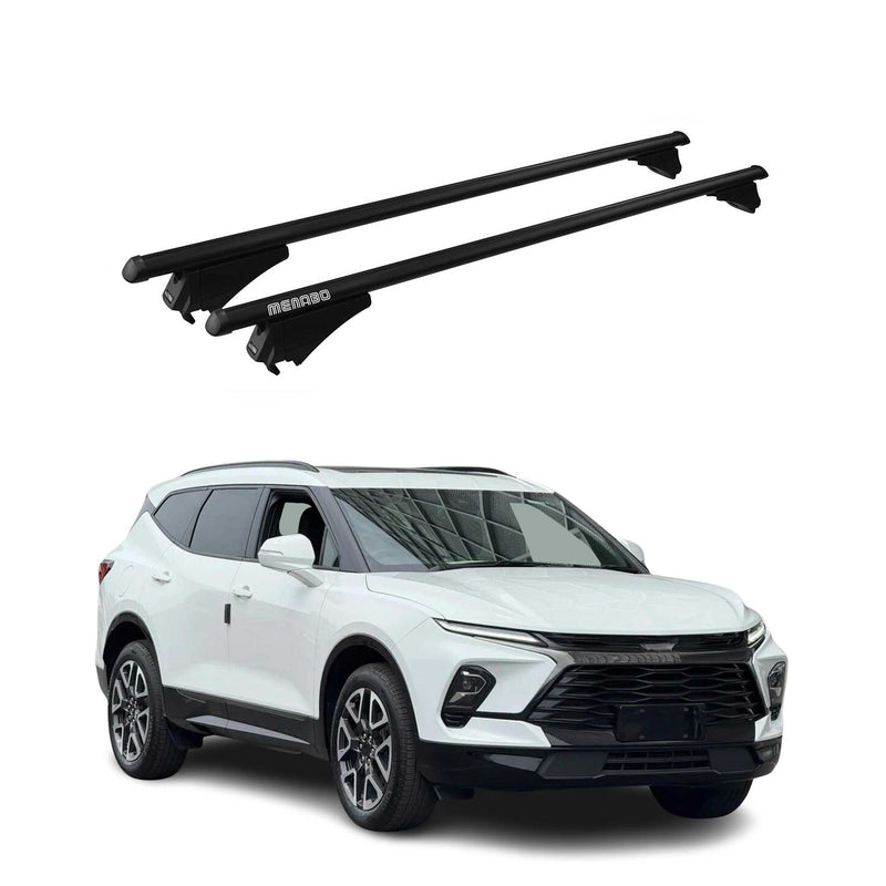 Menabo Dachträger Grundtäger für Chevrolet Blazer EV 2024-25 75kg Alu Schwarz 2x