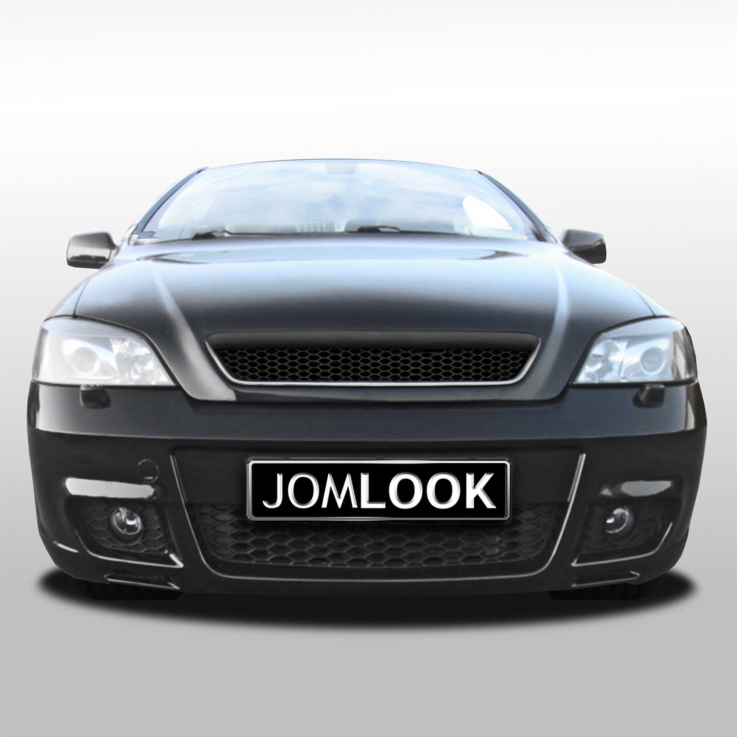JOM Stoßstange vorne für Opel Astra G T98 1998-2009 Sport-Design Schwarz