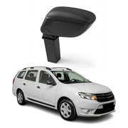 Mittelarmlehne Armlehne für Dacia Logan MCV 2017-2020 PU-Leder Metall Schwarz