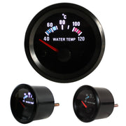 JOM Zusatzinstrument Wassertemperatur 40-120°C Schwarz Ø52mm Rally Schwarz