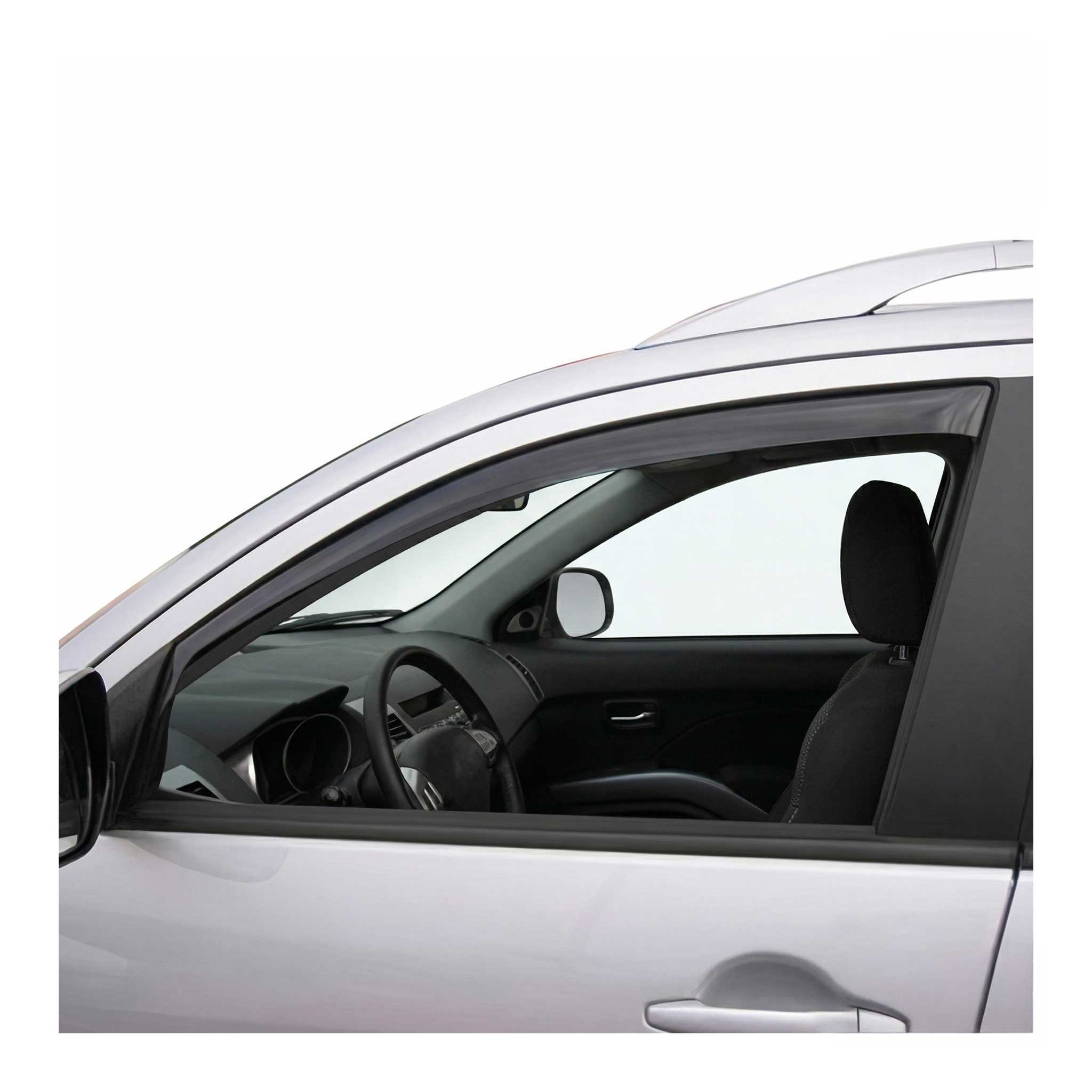 Windabweiser Regenabweiser für Skoda Roomster 2006-2015 Dunkel Acryl 2tlg
