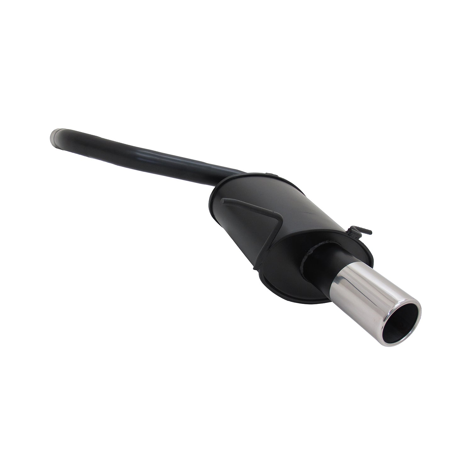 Novus Sportauspuff für Mini Cooper / One F55 F56 1x90mm Endschalldämpfer mit ABE