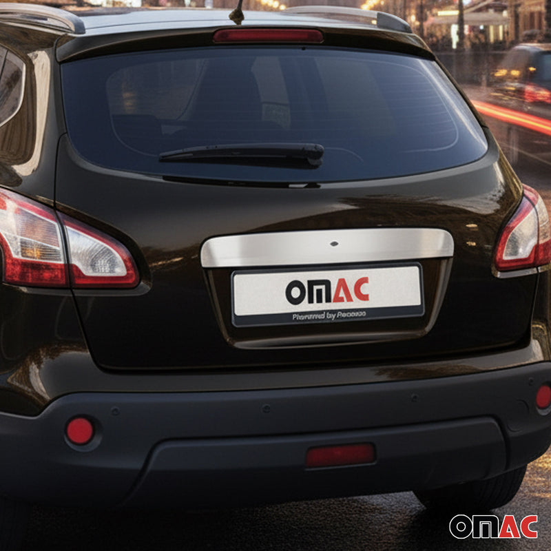 Kofferraumleiste Heckleiste für Nissan Qashqai J10 2006-2014 Chrom Gebürstet