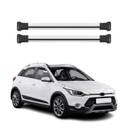 Dachträger Grundtäger für Hyundai i20 Active Elite 2014-2020 75kg Alu Silber 2x