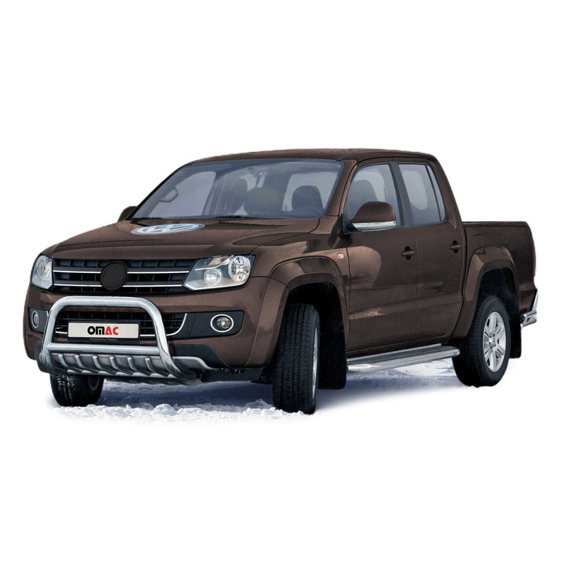 Frontbügel Frontschutzbügel für VW Amarok 2009-2016 mit ABE Rammschutz Silber