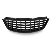 JOM Kühlergrill Kühlergitter für Opel Corsa D 2006-2011 Schwarz ohne Emblem
