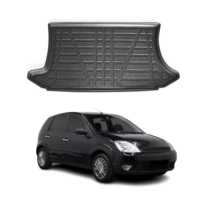 Kofferraumwanne Laderaumwanne für Ford Fiesta 2002-2009 Schrägheck Gummi TPE