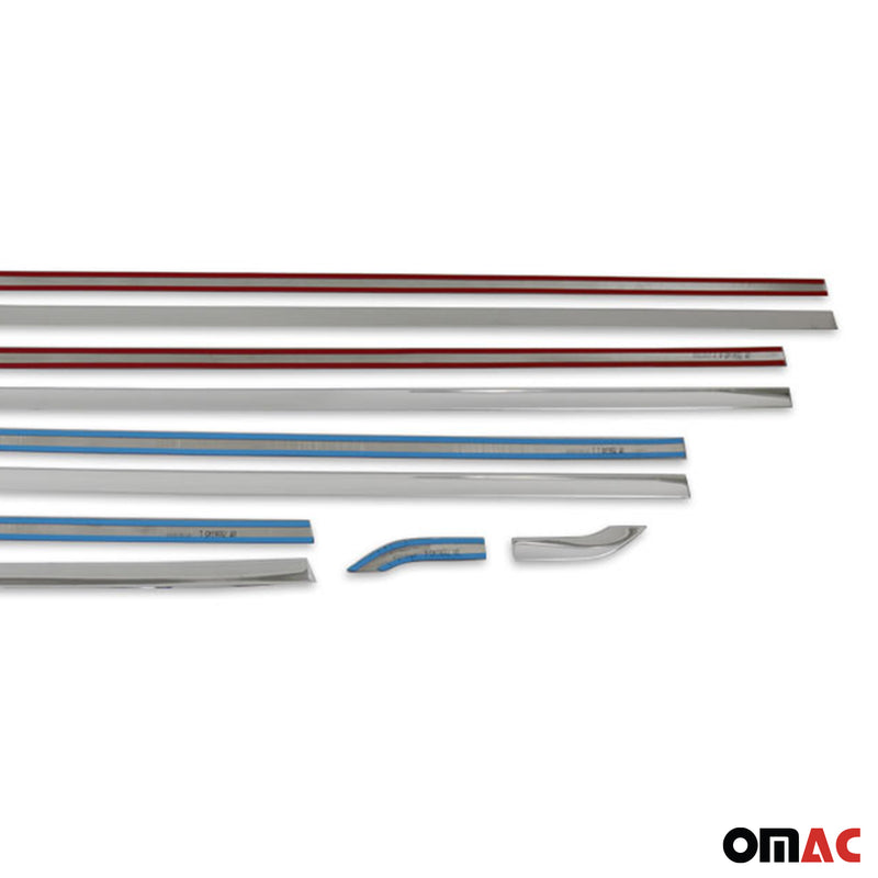 Fensterleisten Zierleisten für VW Crafter 2017-2025 L3/L4 Radstand Chrom 10tlg