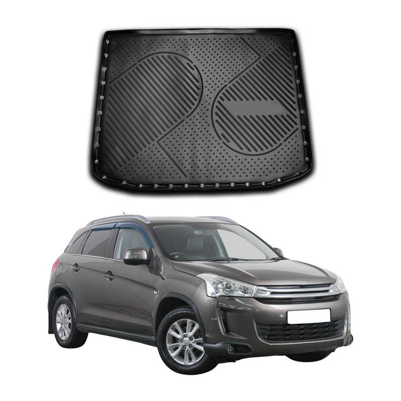 Kofferraummatte Kofferraumwanne für Citroen C4 Aircross 2012-2020 Gummi TPE