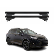Menabo Dachträger Grundtäger für Toyota RAV4 XA50 2019-2025 Aluminium Schwarz 2x