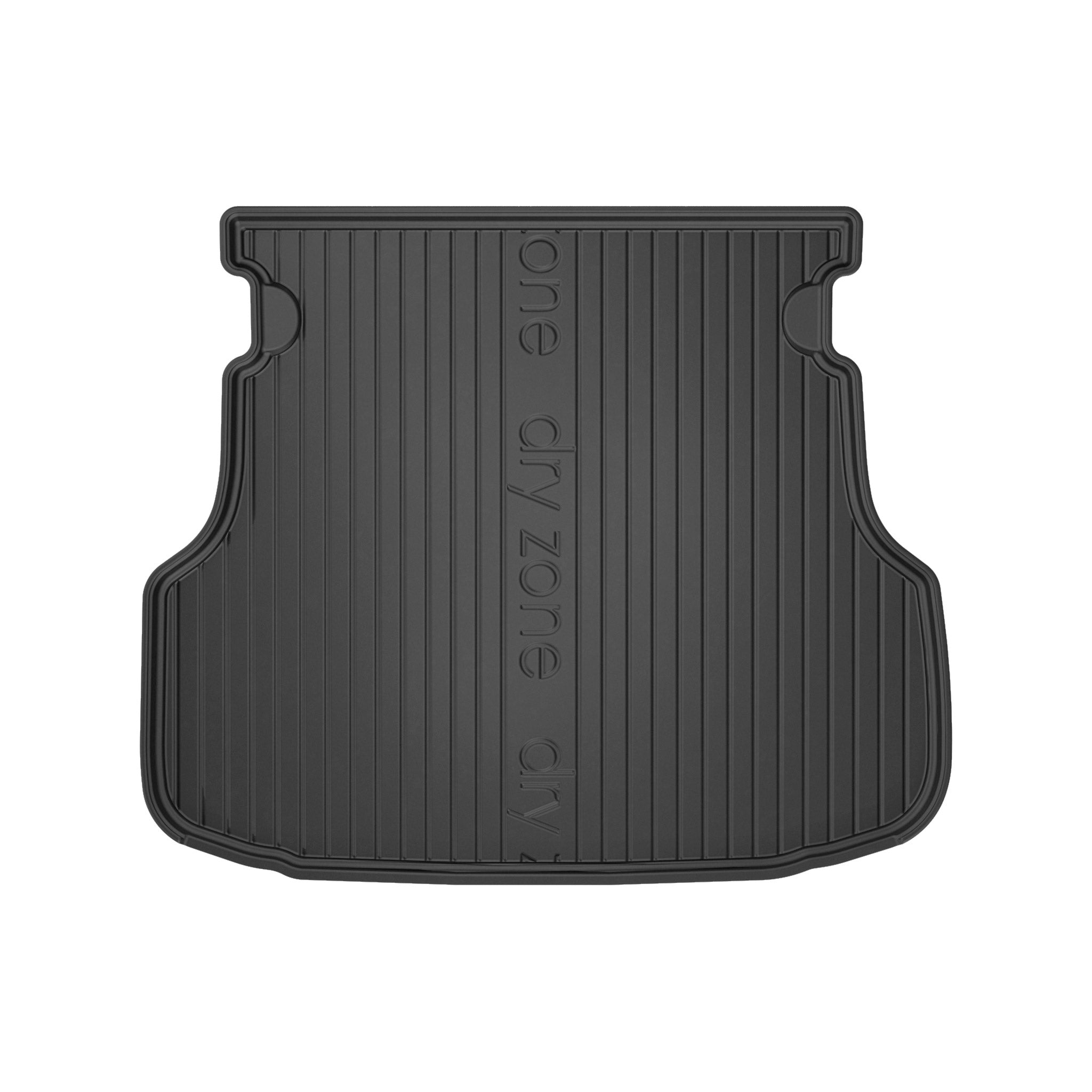 Kofferraummatte für Toyota Avensis II Wagon 2003-09 mit Seitennische TPE Schwarz