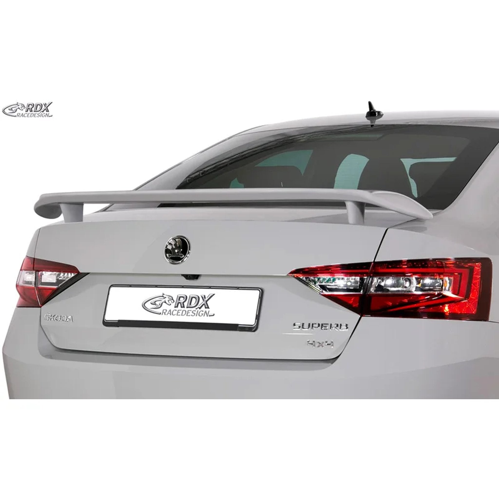 RDX Heckspoiler für Skoda Superb 3V Limousine 2015- Polyurethan TÜV