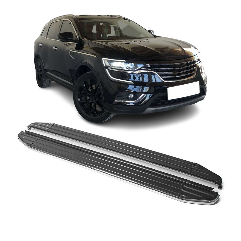 Trittbretter Seitenschweller für Renault Koleos 2017-2024 ABE Alu