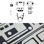 Innenraum Dekor Cockpit für Ford Fusion 2005-2012 Piano Schwarz Optik 9tlg