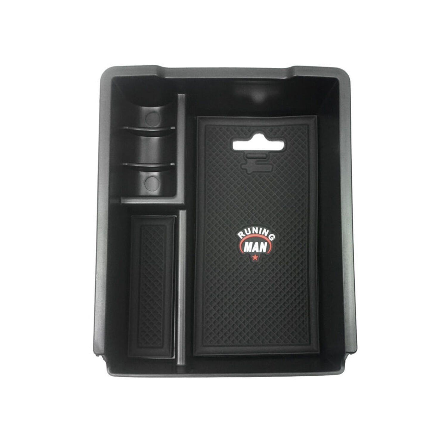 Armauflage Ablagebox Zentrale Storage-Box für VW Jetta CC 2015-2019 ABS Schwarz