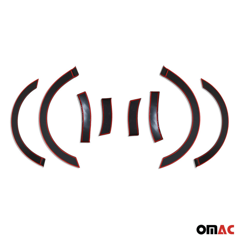 Radläufe Kotflügel Verbreiterung für Peugeot Expert / Traveller 2016-23 L2 L3 8x