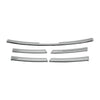 Radiator grille strips grill strips for Renault Megane 2015-2020 chrome silver 5x