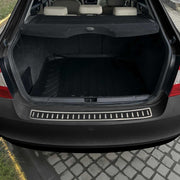 Ladekantenschutz für Skoda Octavia III Limo 2013-2019 Edelstahl carbon foliert