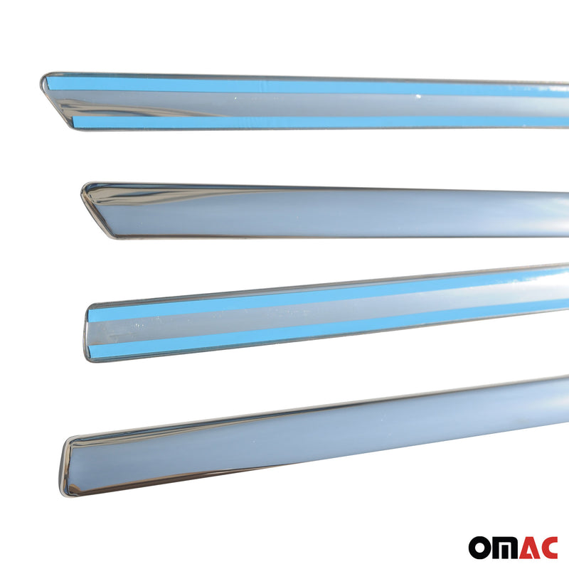 Seitentürleiste Türschutzleiste für VW Bora Limo Variant 1998-2005 Edelstahl 4x