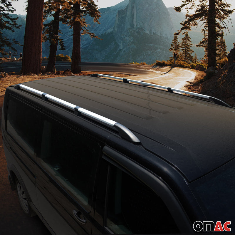 Dachträger Gepäckträger für Citroen Jumper 2006-2025 L3 H2 Alu Silber 2 tlg