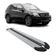 Seitenschweller Trittbretter Schweller für Mercedes M Klasse W164 2006-2011 Alu