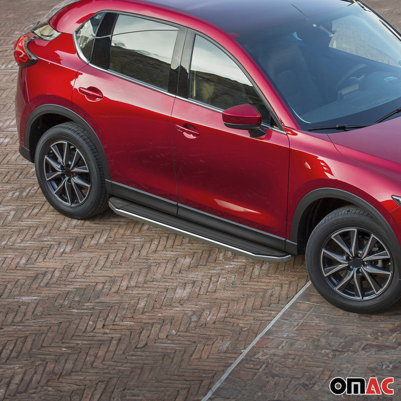 Trittbretter Seitenschweller für Mazda CX-5 2017-2024 ABE Alu