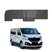 OMAC Gummi Fußmatten für Renault Trafic 2014-2026 Automatten TPE Schwarz 2x