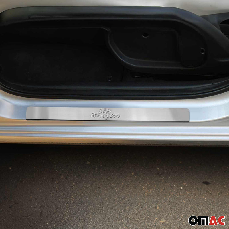 Einstiegsleisten Türschweller Edition für Ford Ka 1996-2025 Edelstahl Silber 2x