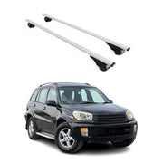 Dachträger Grundtäger für Toyota RAV4 2000-2012 75kg Metall Silber 2 tlg