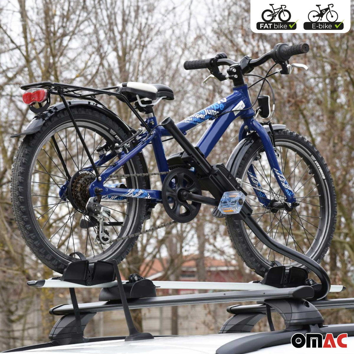 Fahrradträger Farad P-Style Dachfahrradträger bis 25 kg ABE Stahl 2tlg