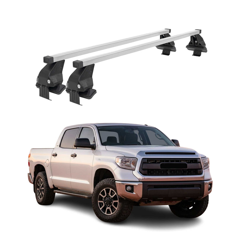 Menabo Dachträger für Toyota Tundra CrewMax mk2 2014-2021 FL 50kg Stahl Grau 2x