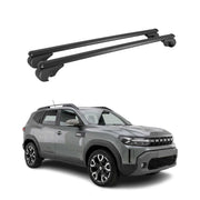 Dachträger für Chevrolet Tahoe 2000-2006 Gepäckträger Grundträger Alu Schwarz 2x
