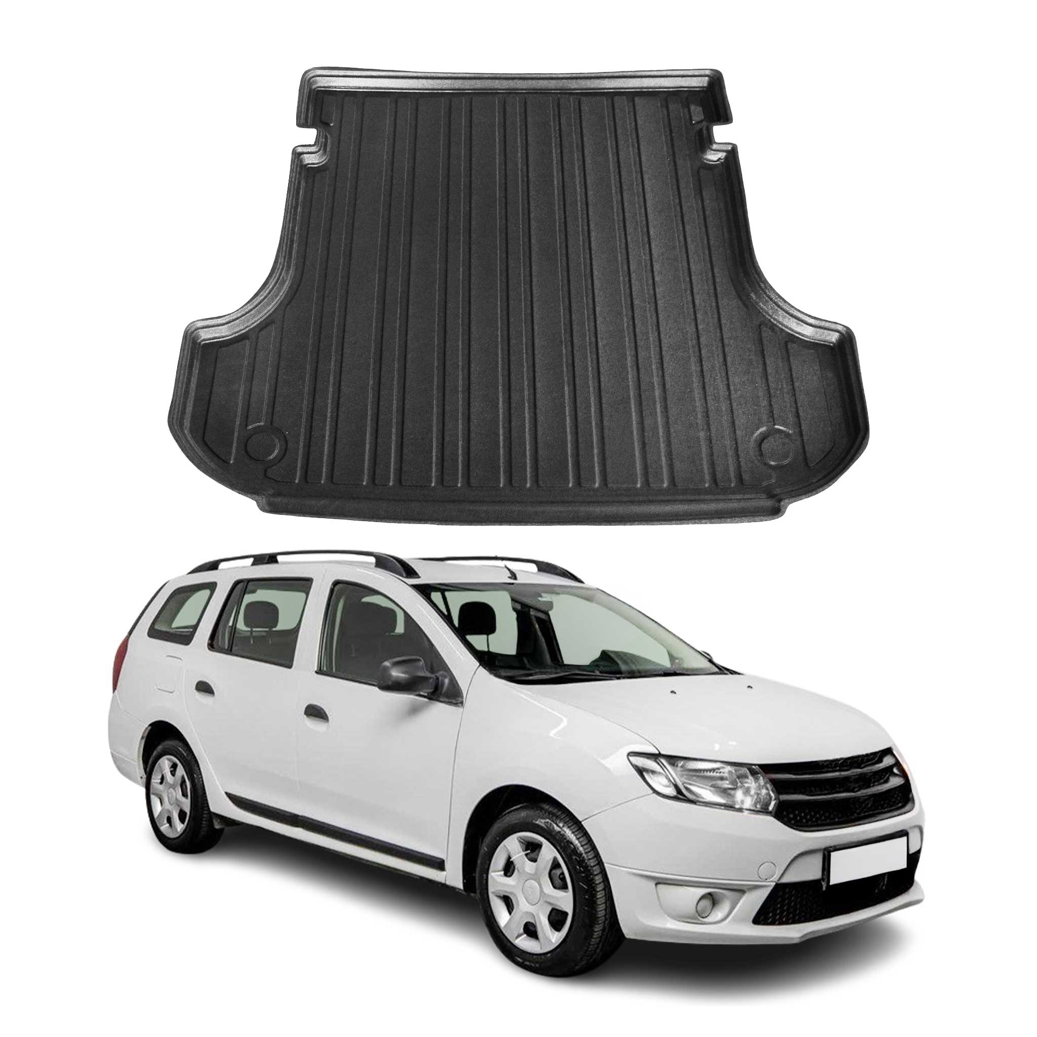 Kofferraumwanne Laderaumwanne für Dacia Logan MCV 2014-2021 5tür Gummi TPE