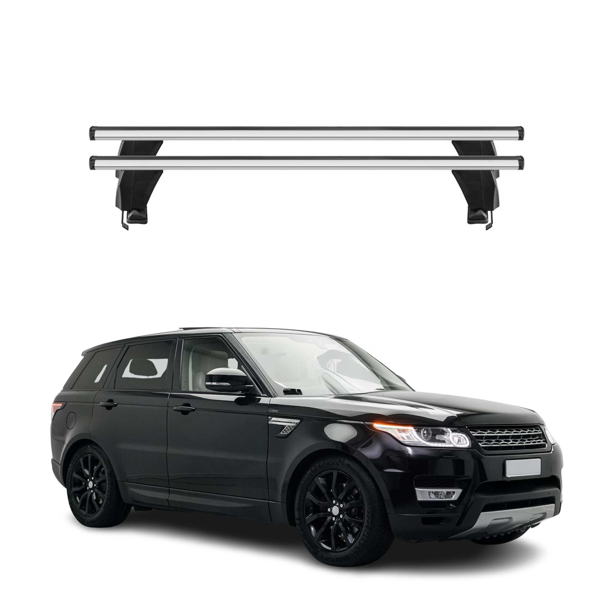 Menabo Dachträger für Land Rover Range Rover Sport L494 2013-2018 50kg Grau 2x