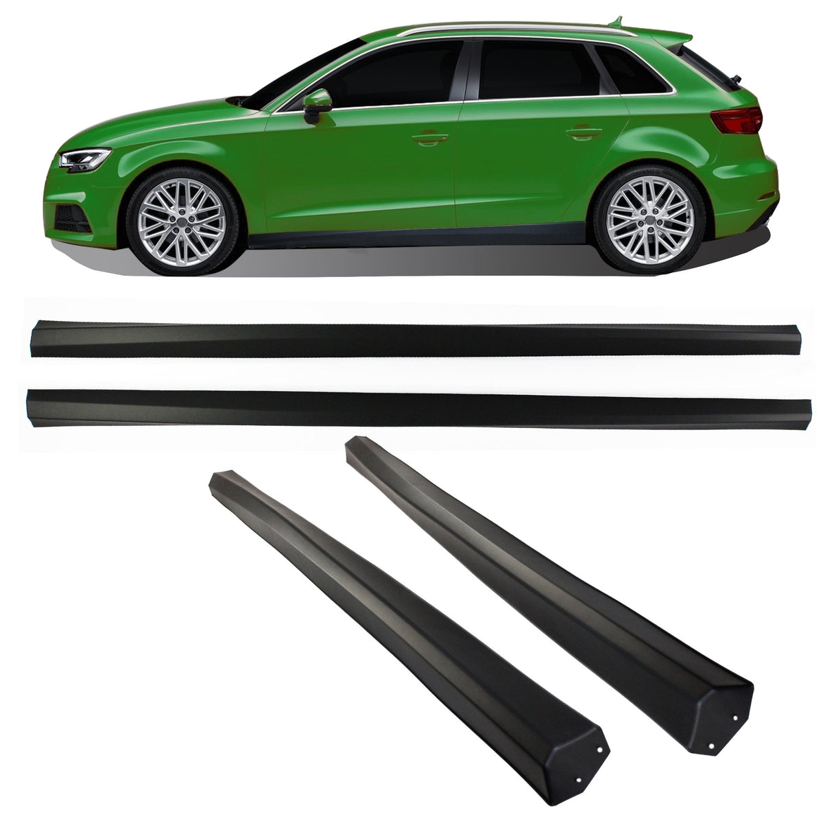 JOM Seitenschweller Schweller für Audi A3 8V Facelift (Sportback) 2016-2020 ABS