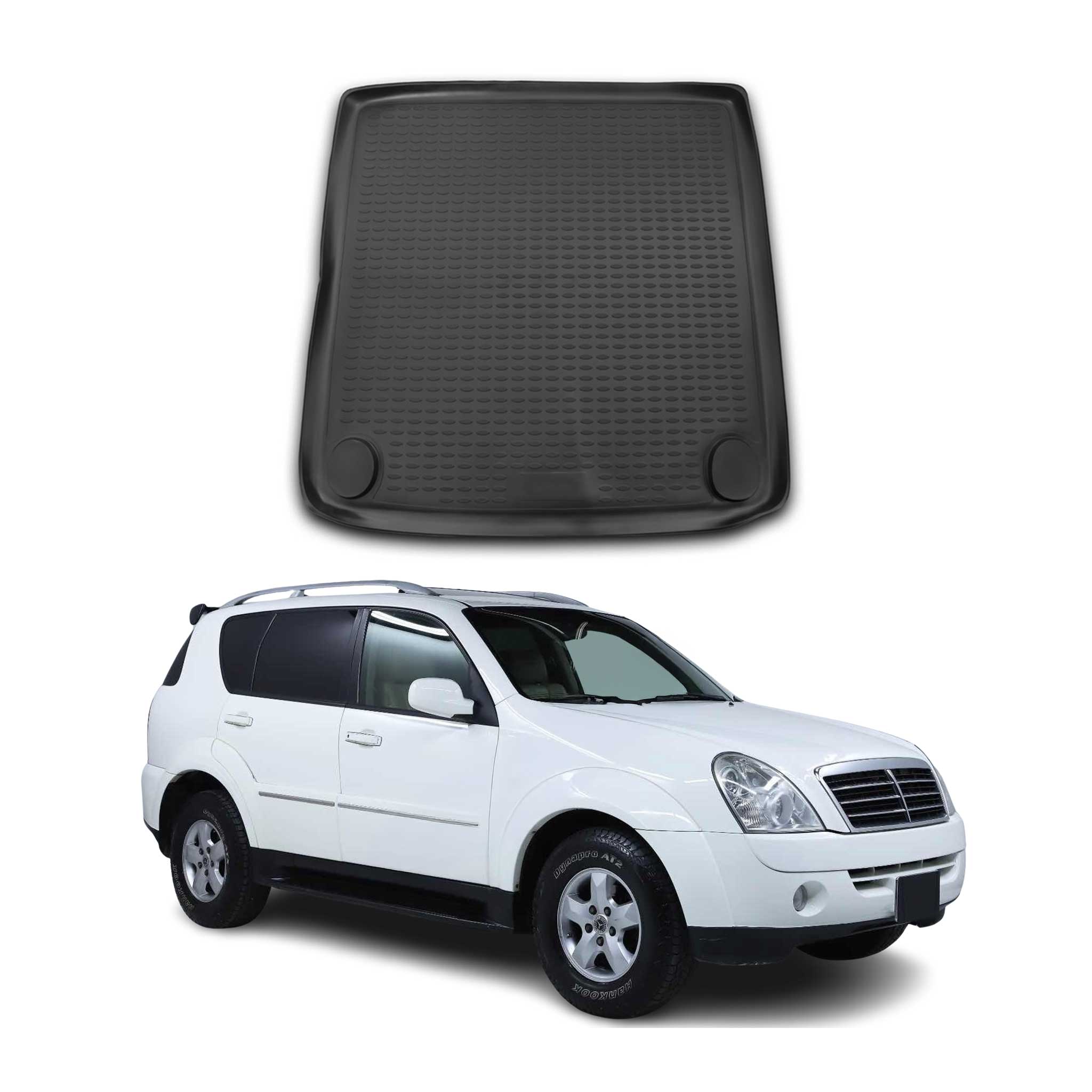 Kofferraumwanne Laderaumwanne für Ssangyong Kyron FL 2007-2021 Antirutsch TPE